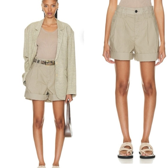 CITIZEN OF HUMANITY Eugenie High Rise Cotton Shorts Sz 31 - Picture 1 of 9